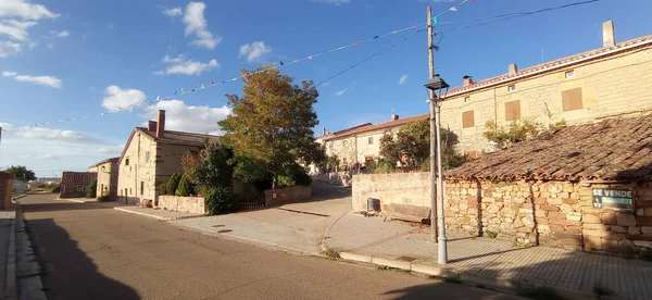 Pueblo Revilla Del Campo Burgos España — Foto de Stock