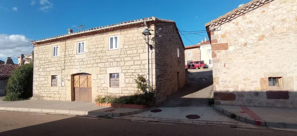 Pueblo Revilla Del Campo Burgos España — Foto de Stock