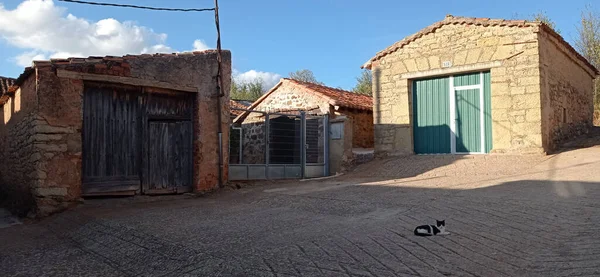 Pueblo Revilla Del Campo Burgos España — Foto de Stock