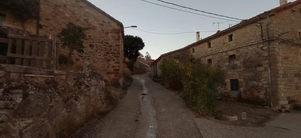 Calles Atardecer Torrelara España — Foto de Stock