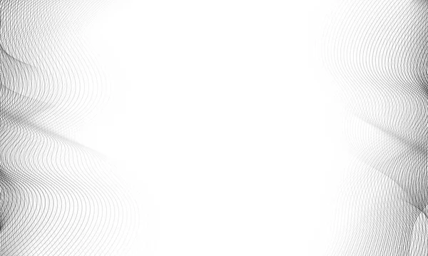 Fond Avec Des Lignes Ondes Sonores Vectorielles Abstraites — Image vectorielle