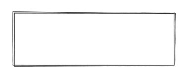 fırça boyalı mürekkep damgalı vektör pankartı - vektör tasarım ögesi