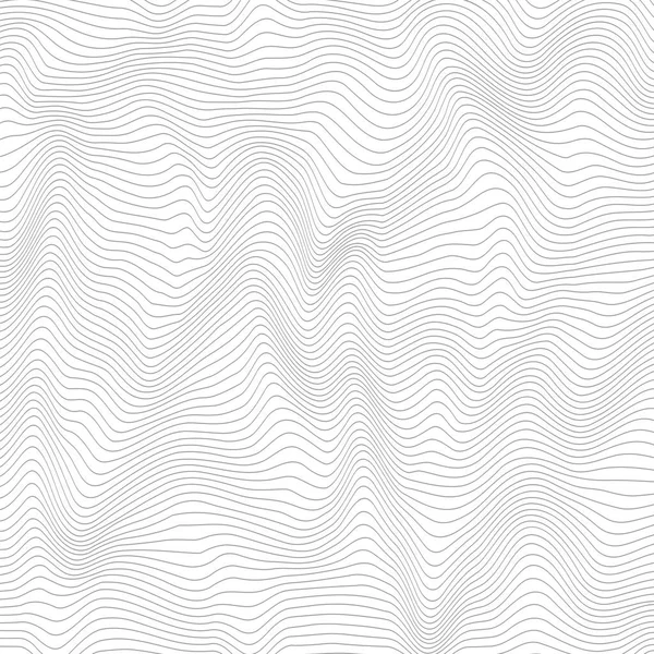 Background Abstract Vector Wave Lines Pattern — Stock Vector