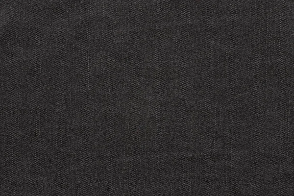 Texture Jeans Couleur Noire Fond Tissu Denim — Photo