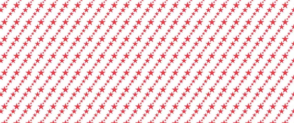 Απεικόνιση Διανυσματικού Φόντου Κόκκινα Χρωματιστά Αστέρια Μοτίβο — Διανυσματικό Αρχείο
