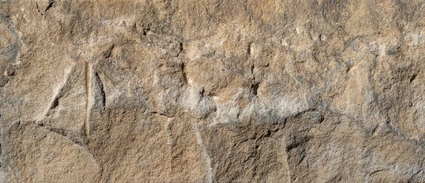 Textuur Van Bruin Gekleurde Natuursteen Grunge Steen Oppervlak Achtergrond — Stockfoto