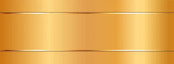 Banner Fita Cor Dourada Com Moldura Ouro Fundo Dourado —  Vetores de Stock