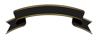 vektör tasarım ögesi - beyaz arkaplanda siyah renkli vintage başlık etiketi