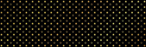 Vektor Háttér Illusztrációja Arany Színű Csillag Mintával — Stock Vector