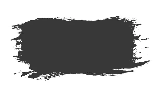 Векторна Пензлик Пофарбована Банерна Рамка Білому Тлі — стоковий вектор