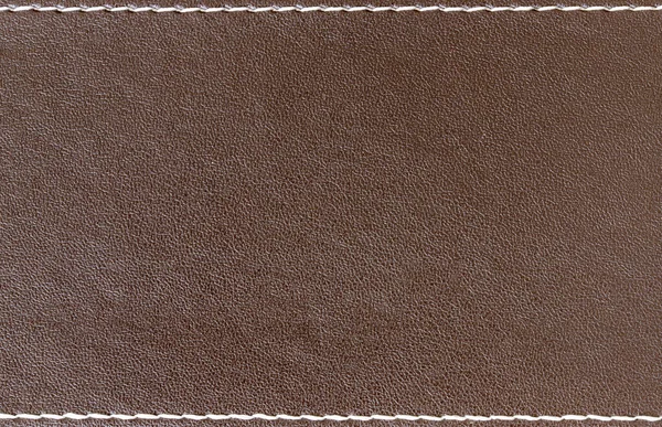 Texture Vintage Dark Brown Leather Background — Stock Photo, Image