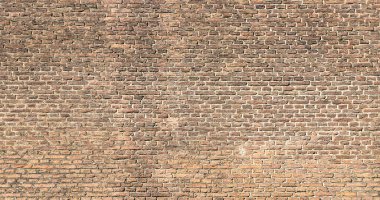 Eski kırmızı tuğla duvar arkaplanının dokusu