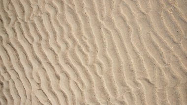 Sahildeki kum arka planının dokusu