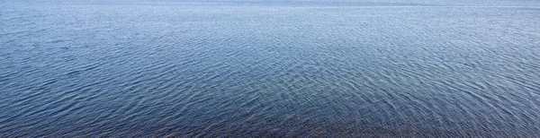 蓝色水海背景表面的纹理 — 图库照片