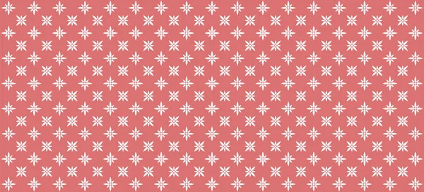 Απεικόνιση Του Διανυσματικού Φόντου Κόκκινο Χρώμα Μοτίβο Λουλούδι — Διανυσματικό Αρχείο