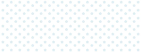 Illustration Vector Background Blue Colored Stars Pattern — Stock Vector