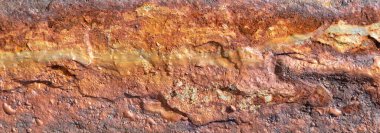 Eski paslı metal yüzey arkaplanının dokusu