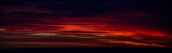 Nascer Sol Sobre Mar Paisagem Fundo — Fotografia de Stock