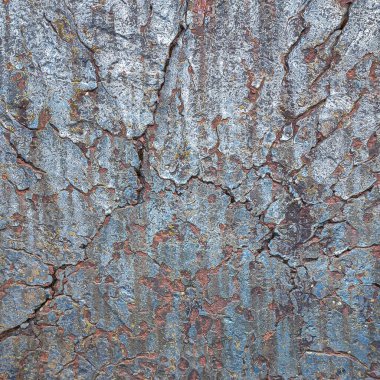 Eski paslı metal yüzey arkaplanının dokusu