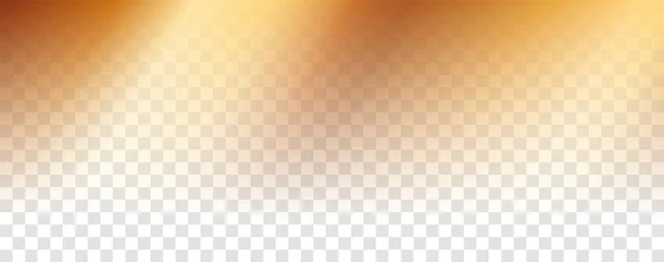 Vector Gold Colored Gradient Background Transparent Background — Stock Vector