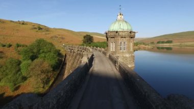 Craig Goch dam and reservoir, Elan Valley, Wales.