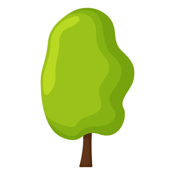 Concepto Árbol Orgánico Pino Natural Abeto Icono Del Bosque Vector — Vector de stock