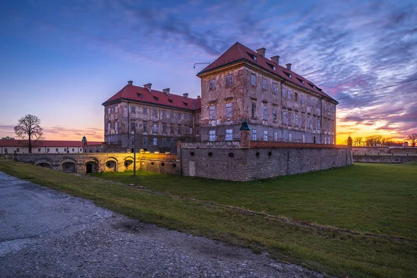 Slovakya Eski Bir Şato Stok Fotoğraf