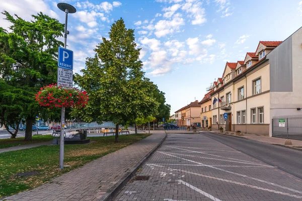Senec Teki Belediye Binası Ana Meydan Slovakya Telifsiz Stok Imajlar