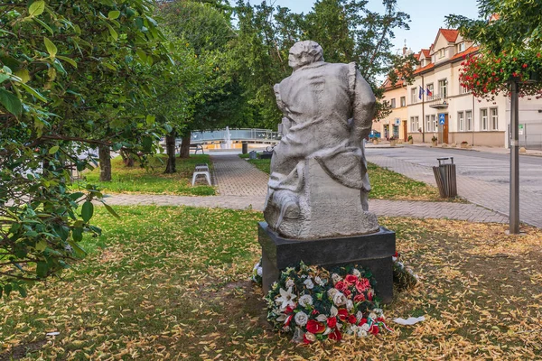 Szenci Molnar Albert Skulptur Senec Slowakei Stockfoto