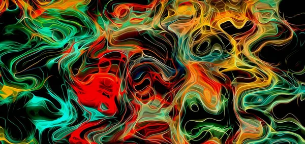 Abstraktní Grunge Pozadí Grafické Stylizace Texturovaném Plátně Chaotických Tahů Skvrn — Stock fotografie
