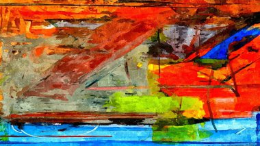 soyut grunge arkaplan grafiksel stilize boya lekelerinin dokulu tuval üzerinde