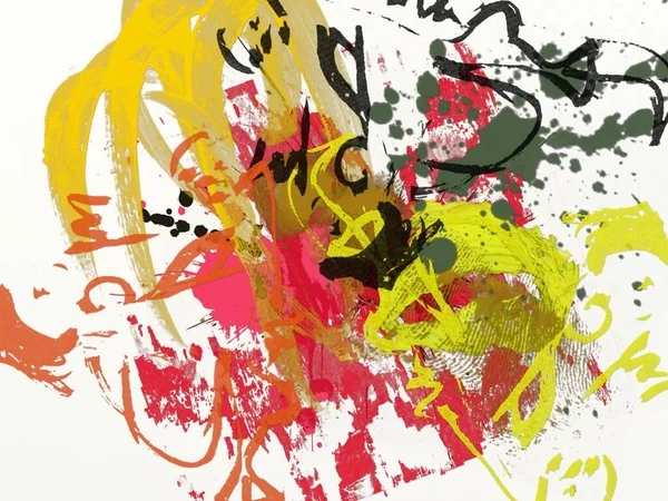 soyut grunge arkaplan grafiksel stilize boya lekelerinin dokulu tuval üzerinde