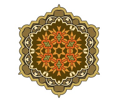 soyut vintage arkaplan renkli mozaik simetrik desen desen desenli desenli desen renkli tuval çiçek dekoru