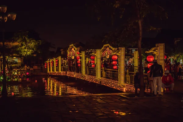 Hoi An starożytne miasto, Wietnam. Wietnam ponownie otwiera się dla turystów po kwarantannie Coronovirus COVID 19 — Zdjęcie stockowe