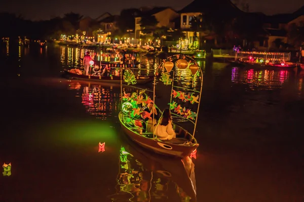 Hoi An ancient town, Vietnam. Vietnam opent weer voor toeristen na quarantaine Coronovirus COVID 19 — Stockfoto