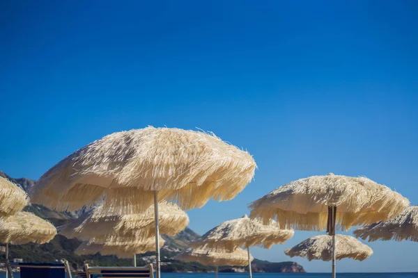 The beaches of Montenegro are ready for the tourist season — Foto Stock