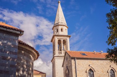 Budva 'nın muhteşem manzarası