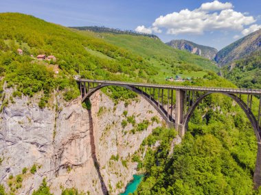 Karadağ. Tara Nehri Üzerindeki Dzhurdzhevich Köprüsü.