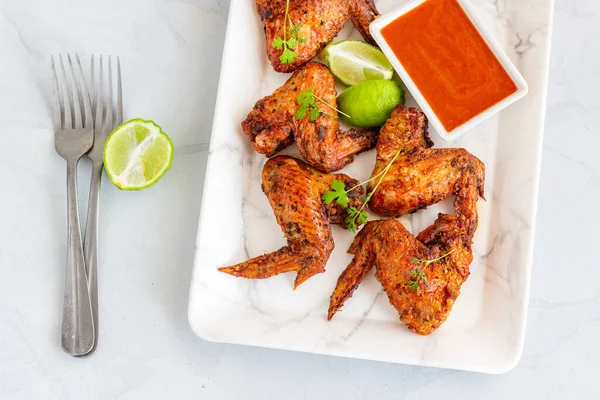 Oven Baked Crispy Chicken Wings