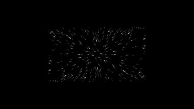 Siyah arkaplanda arıza soyut noktalar simgesi. Video projeniz için yaratıcı 4k görüntüleri.