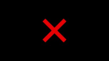 Siyah arkaplanda arıza simgesi. Video projeniz için yaratıcı 4k görüntüleri.