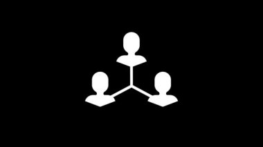 Siyah arkaplanda ofis simgesinde arıza iletişimi.