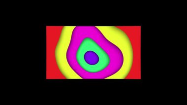 Siyah bir arkaplanda resmin renkli resmi.