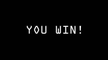 Siyah arkaplanda senin beyaz resmin var. Oyunu zaferle bitir. Projeniz için dinamik tarzda görüntüler. Hareket grafikleri ve birleşikliği için 4K video animasyonu