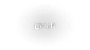 White data icon with shadow isolated on white background. digital data. 4K video animation for motion graphics.