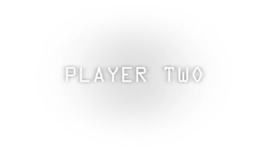 White player two icon with shadow isolated on white background. video game for two. 4K video animation for motion graphics.
