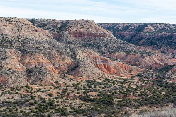 Lanskap Palo Duro Canyon Texas — Stok Foto