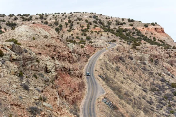 Straße Palo Duro Canyon Texas — Stockfoto