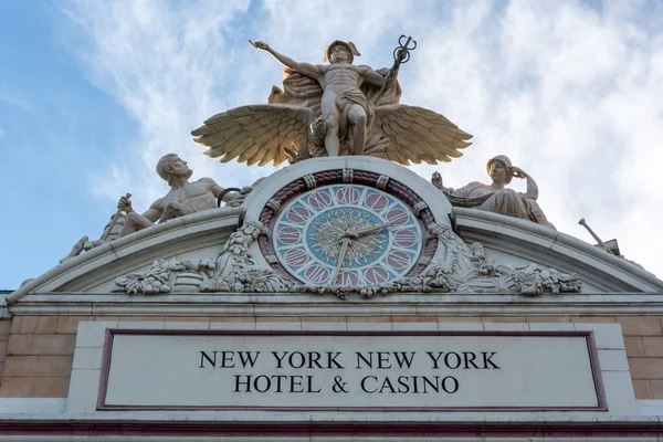 라스베이거스 네바다주 2017 New York New York Hotel Casino Las — 스톡 사진