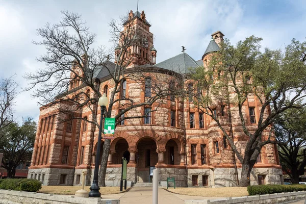 Waxahachie Texas United States America January 2017 Exterior View Ellis — Stock Photo, Image